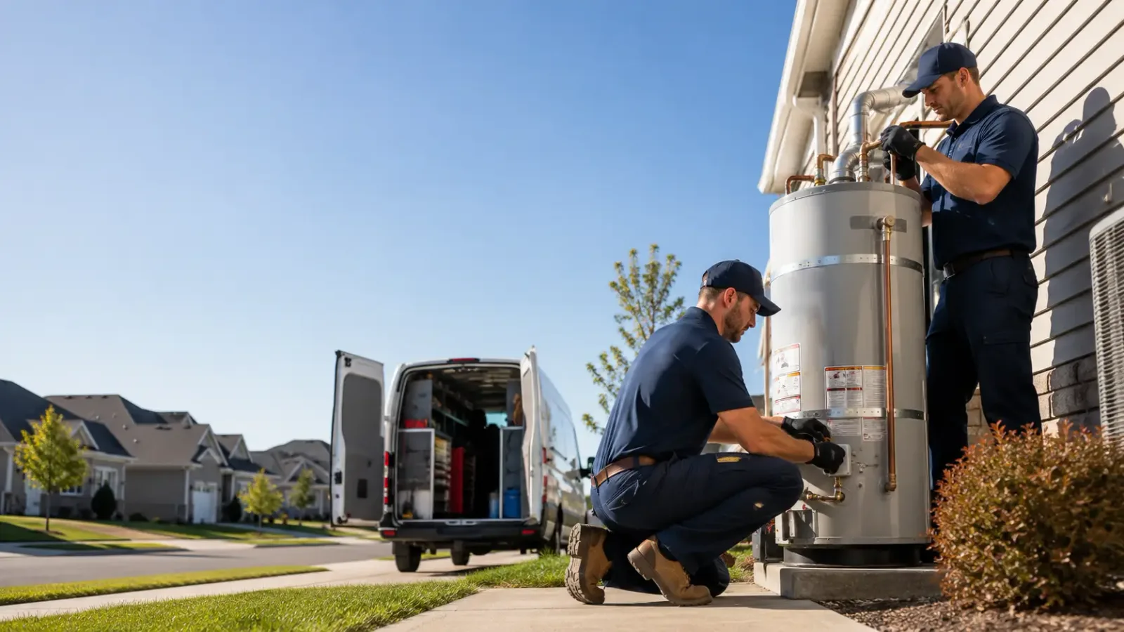 Water Heater Installation in Scott Air Force Base, IL